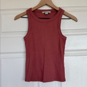 NWOT Aritzia deep salmon tank Top